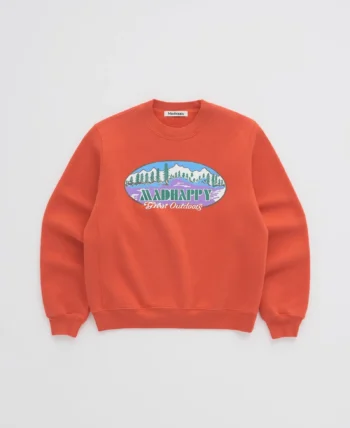 Red Madhappy Great Outdoors Crewneck