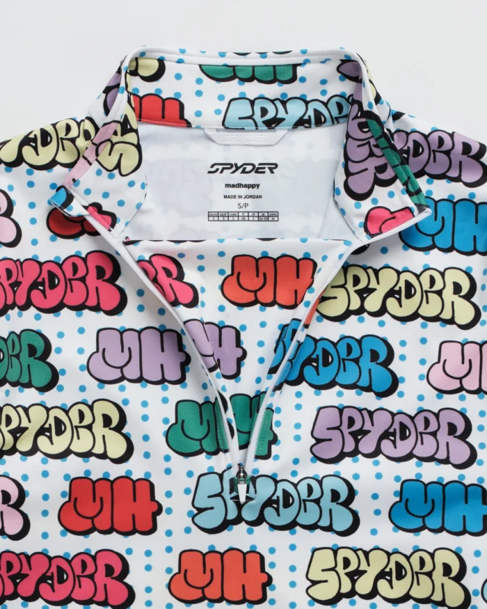 Spyder All Over Print Sublimated Quarter Zip