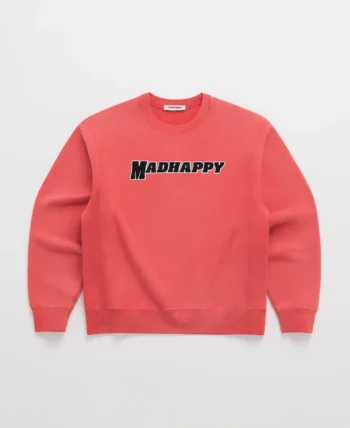 Scarlet Madhappy Varsity Homecoming Heavyweight Crewneck
