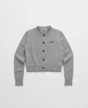 Knit Crewneck Cardigan